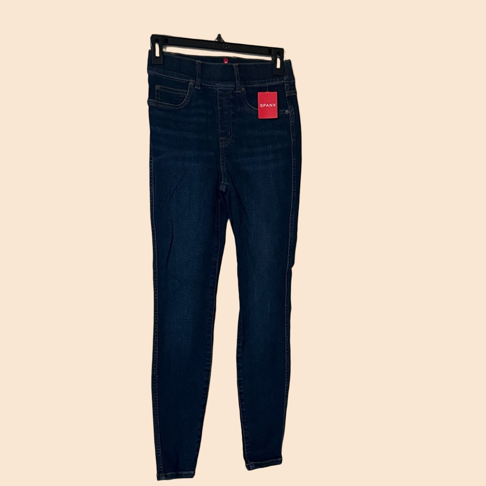 SPANX Women's Navy Skinny Jeans